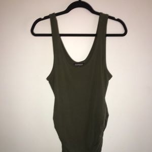 Express Ruched Tank Dress